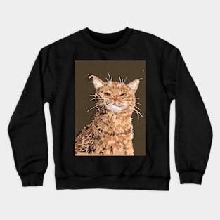 Smug Cat Crewneck Sweatshirt